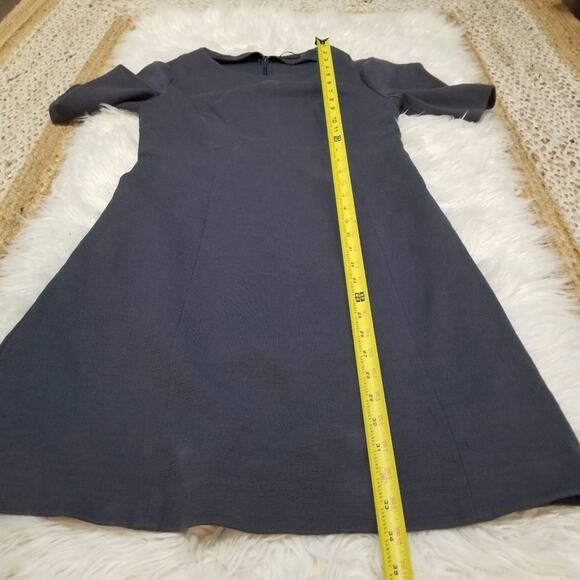 Peserico A-Line Gray Dress Solid  Career Dress - Picture 5 of 9